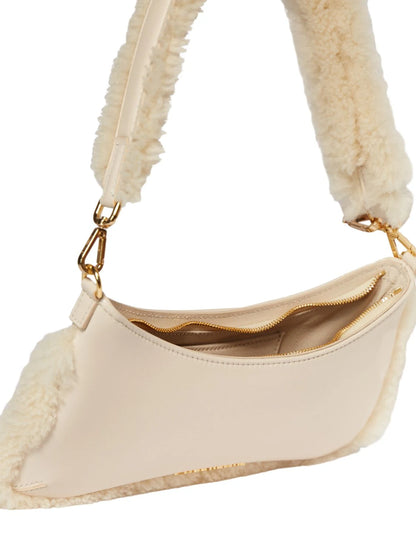 Jacquemus Jacquemus Le Bisou Doux leather shoulder bag - Bags | Shop From The Mirage