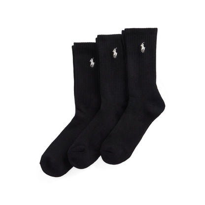 Cotton Three-Pack Crew Socks