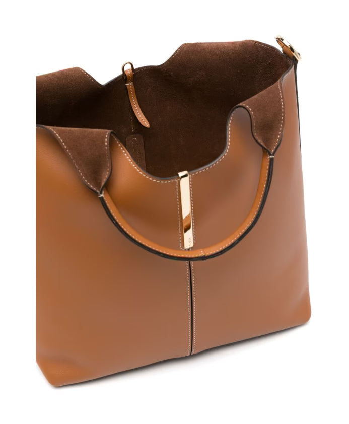 Small Leather Tote Bag
