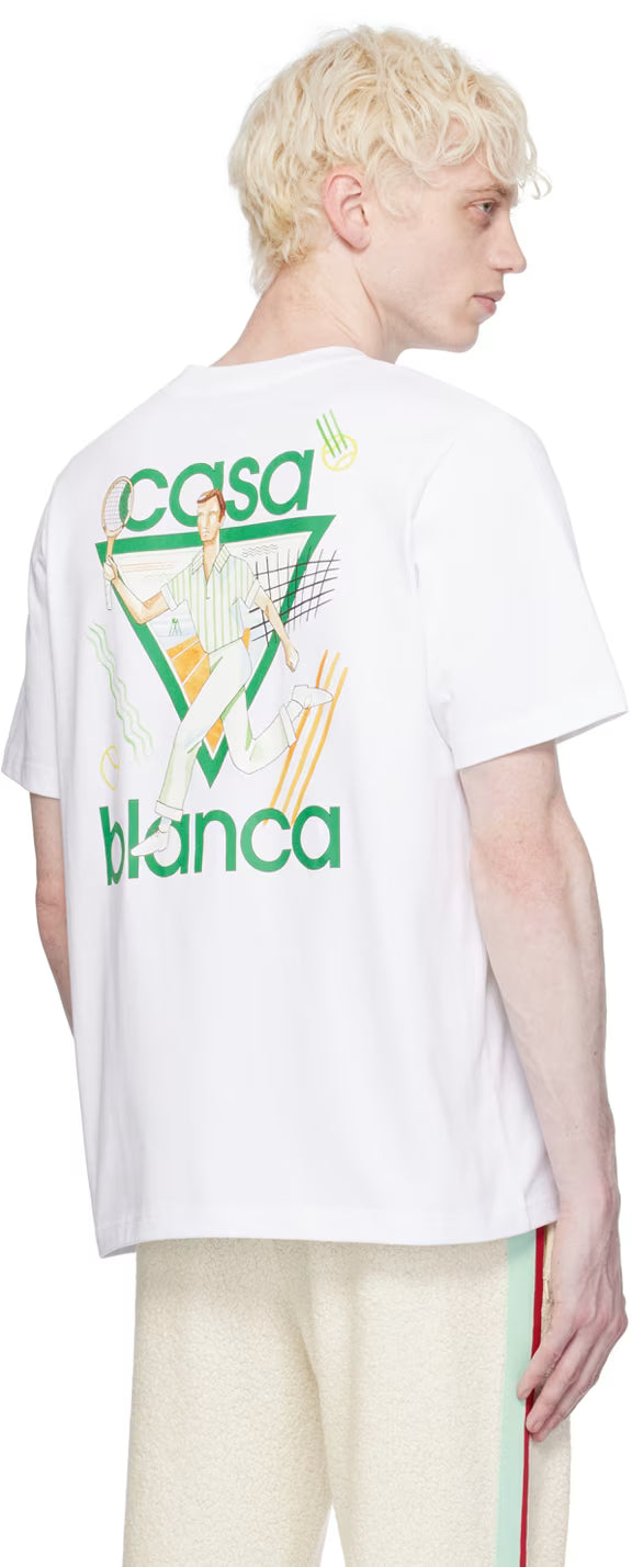 Exclusive White 'Le Jeu' T-Shirt