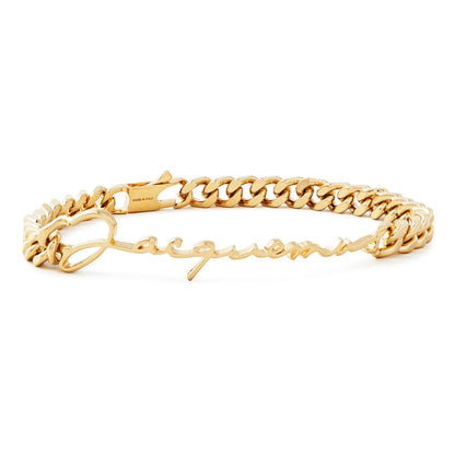 Typographic Script La Gourmette Jacquemus Bracelet