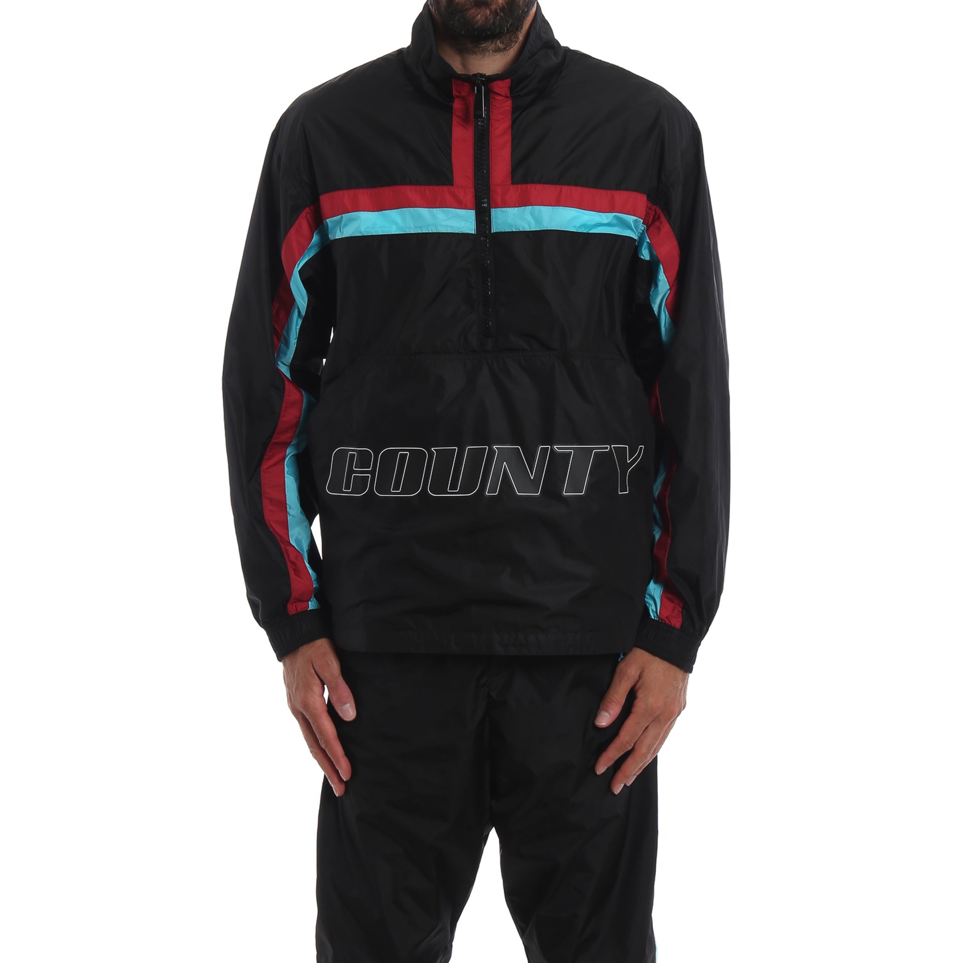 Marcelo Burlon County Of Milan Marcelo Burlon Logo Windbreaker Jacket