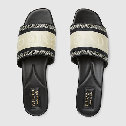 GUCCI Women’s Mule – Black and White