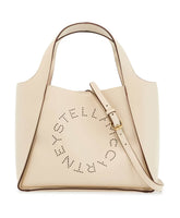 Logo Tote Bag with Detachable Pouch