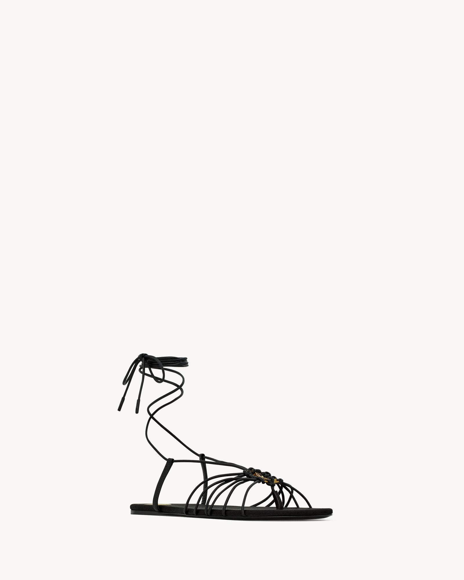 Saint Laurent BABYLONE sandals in smooth leather