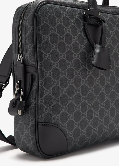 Gucci GG Emblem medium briefcase