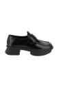 Prada Glossy Black Chunky Loafers
