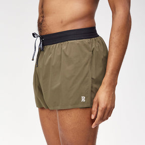 Vento™ Men's 3" Splitty Short - Dark Fatigue