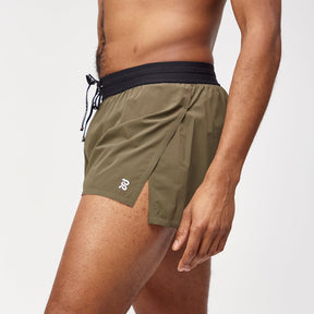 Vento™ Men's 3" Splitty Short - Dark Fatigue