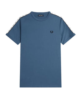 Fred Perry Ringer T-Shirt Midnight Blue