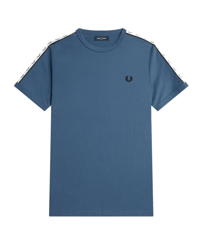 Fred Perry Ringer T-Shirt Midnight Blue