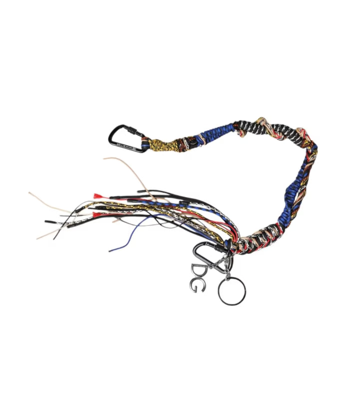 Braided Rope Logo Shoulder Strap