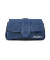 Mini Cotton Denim Shoulder Bag