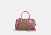 Coach Rowan Satchel Bag In Signature Canvas - Bags | Shop From The Mirage