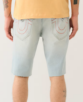 RICKY FLAP FRAYED STRAIGHT SHORT