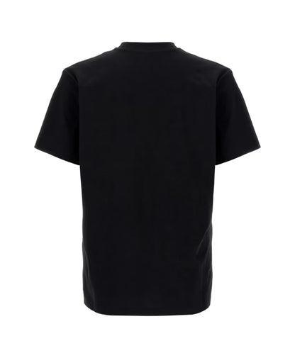 Moschino Black Crew Neck Front Print T-shirt