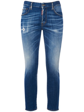 Dsquared2 Skater fit cotton denim jeans