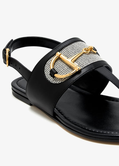 Gucci Horsebit thong flat sandals