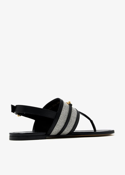 Gucci Horsebit thong flat sandals
