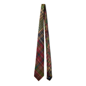 Linen Plaid Tie
