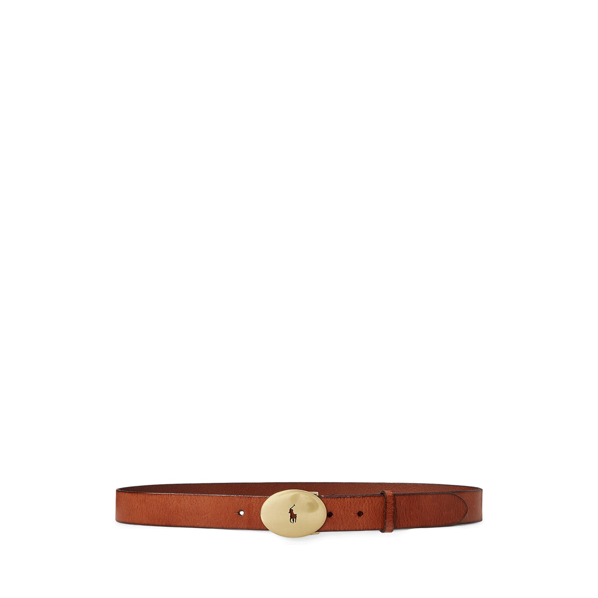 Id Oval-Buckle Vachetta Belt