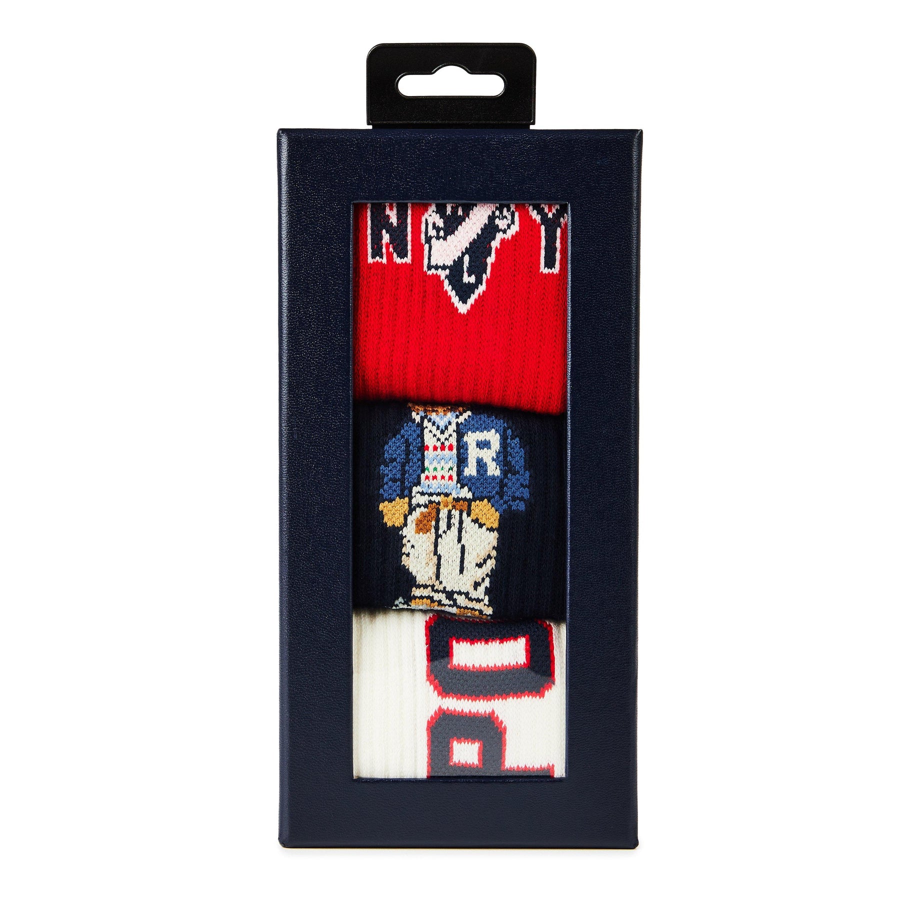 Polo Bear Crew Sock 3-Pack