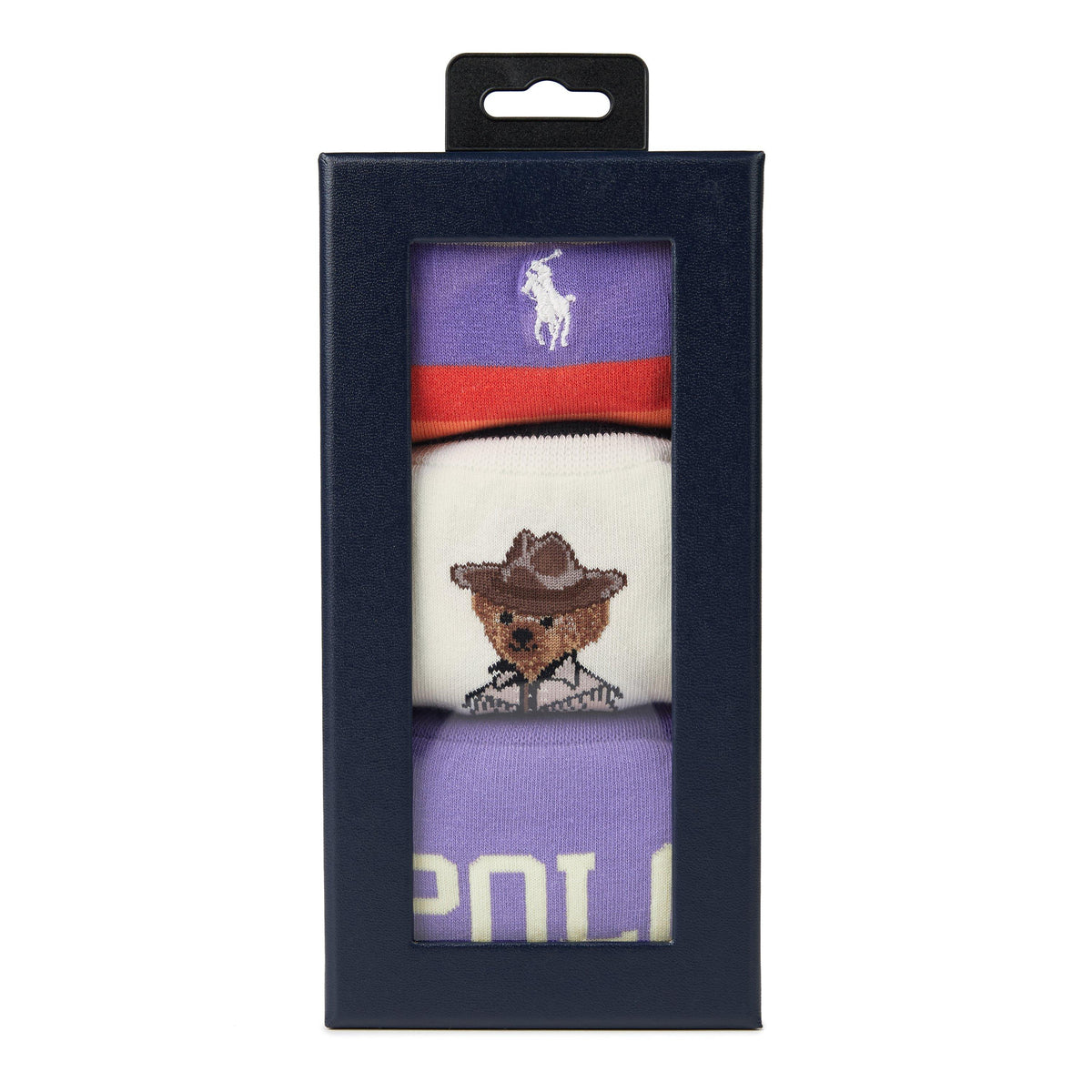 Western Bear Socks Box Of 3