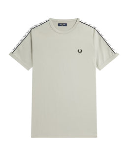Fred Perry Ringer T-Shirt with Laurel Crown Tape