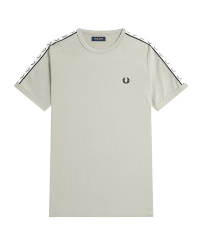 Fred Perry Ringer T-Shirt with Laurel Crown Tape