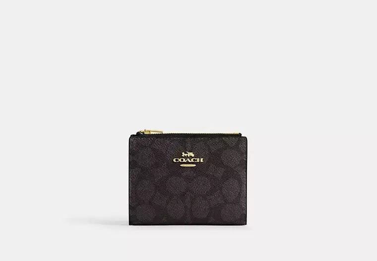 Coach Bifold Wallet In Signature Canvas - Wallets | Shop From The Mirage