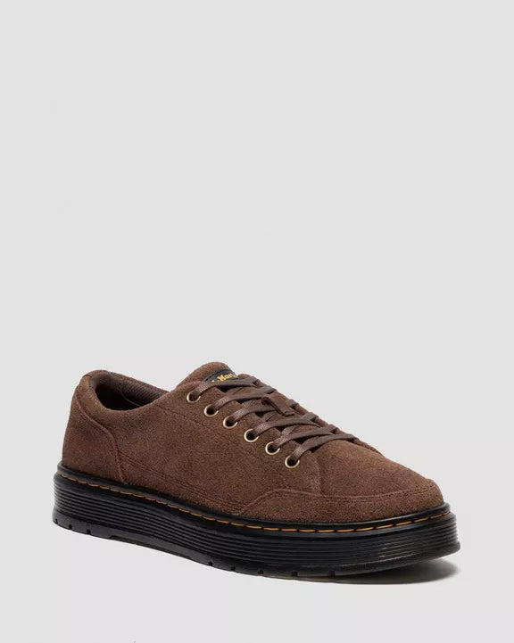 BROOKLINE 6-EYE BRONX SUEDE SHOES