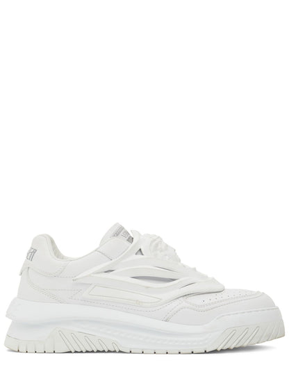 Versace Versace Leather sneakers - Size: UK 5 Sneakers | Shop From The Mirage