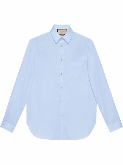 Gucci oxford cotton long sleeve shirt