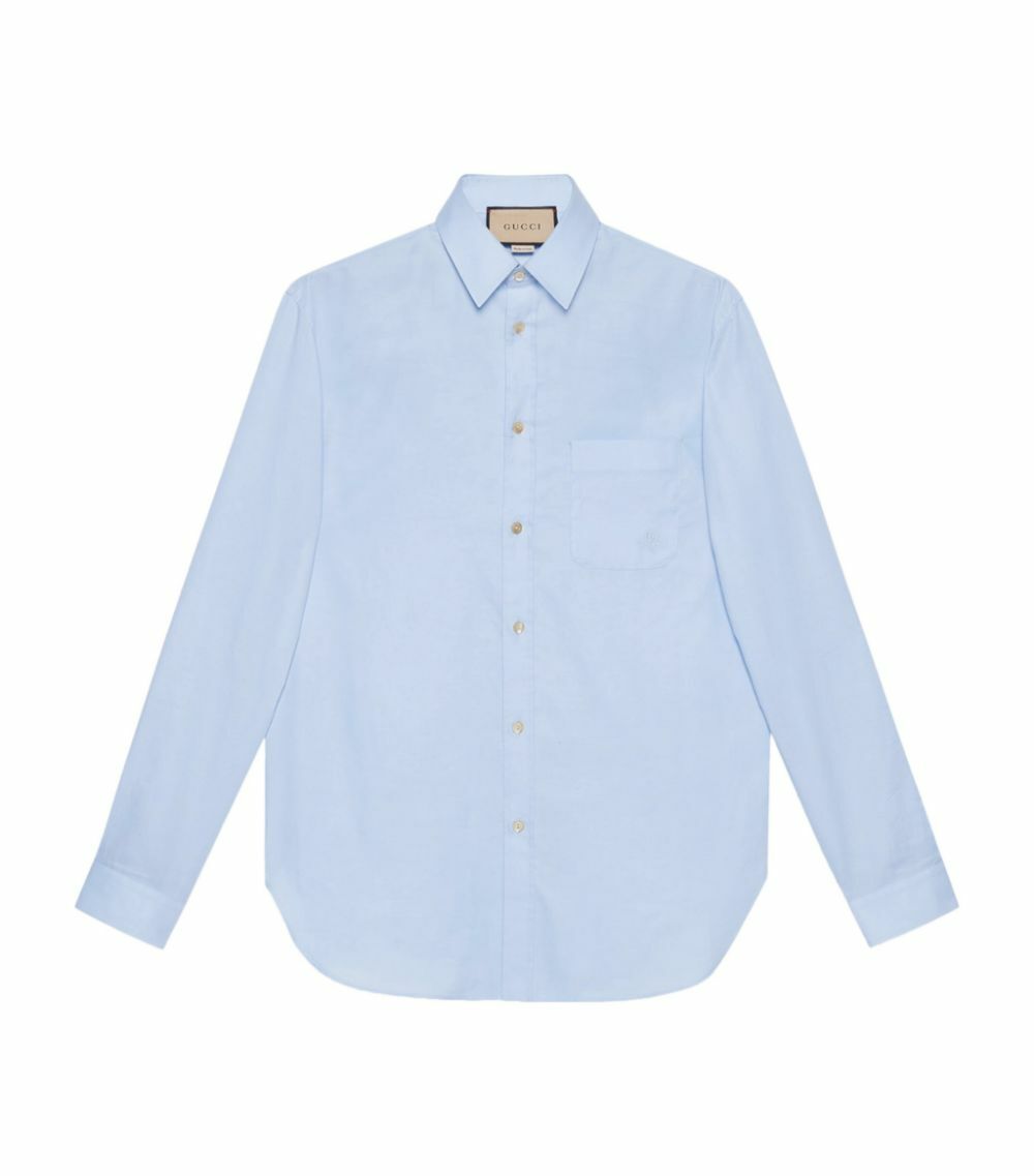 Gucci oxford cotton long sleeve shirt