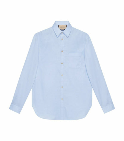 Gucci oxford cotton long sleeve shirt