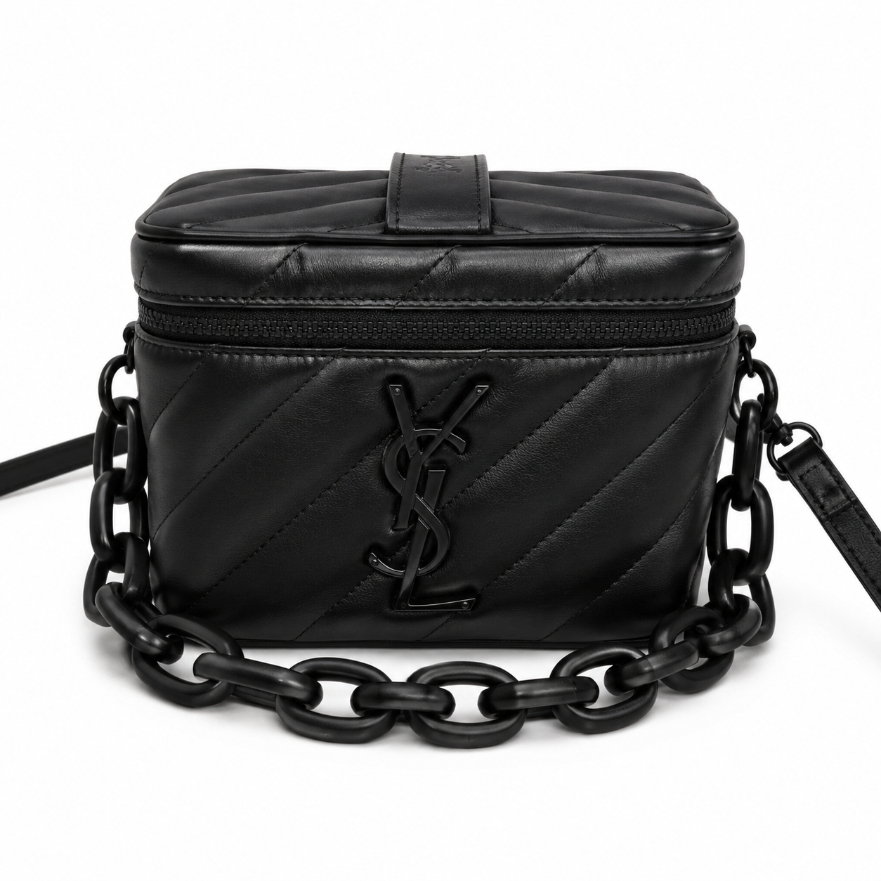 YSL Yves Saint Laurent Beaute Beauty GWP VIP Vanity Case Converted Bag Black