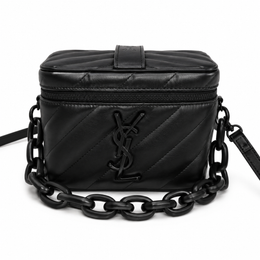 YSL Yves Saint Laurent Beaute Beauty GWP VIP Vanity Case Converted Bag Black