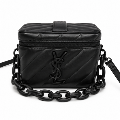 YSL Yves Saint Laurent Beaute Beauty GWP VIP Vanity Case Converted Bag Black
