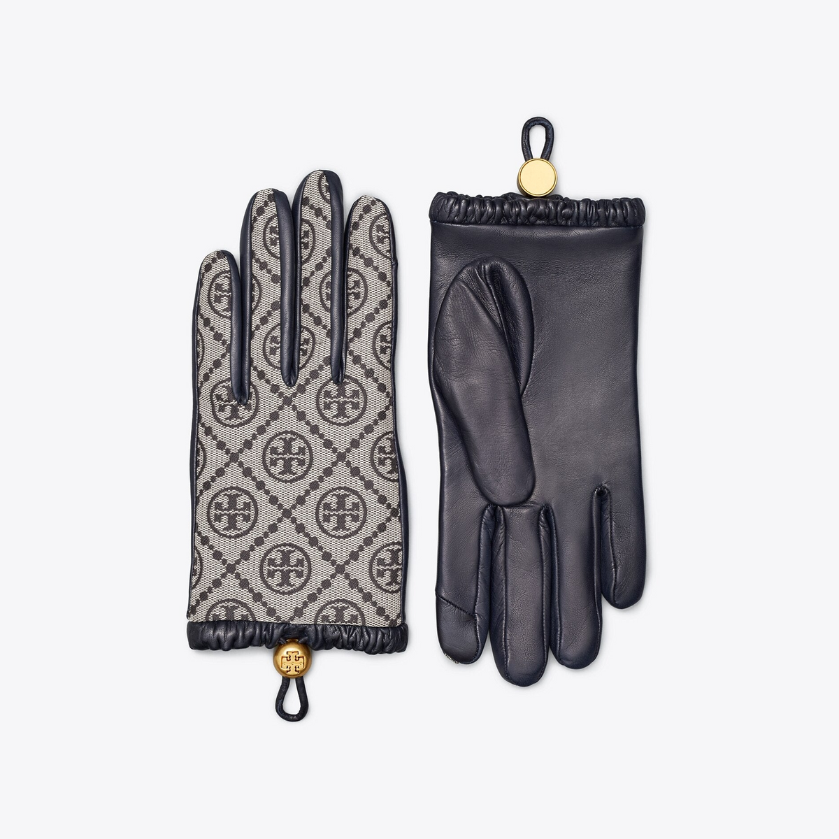 T Monogram Gloves