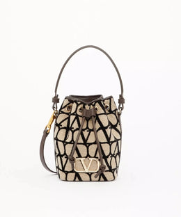Valentino Mini Vlogo Signature Bucket Bag