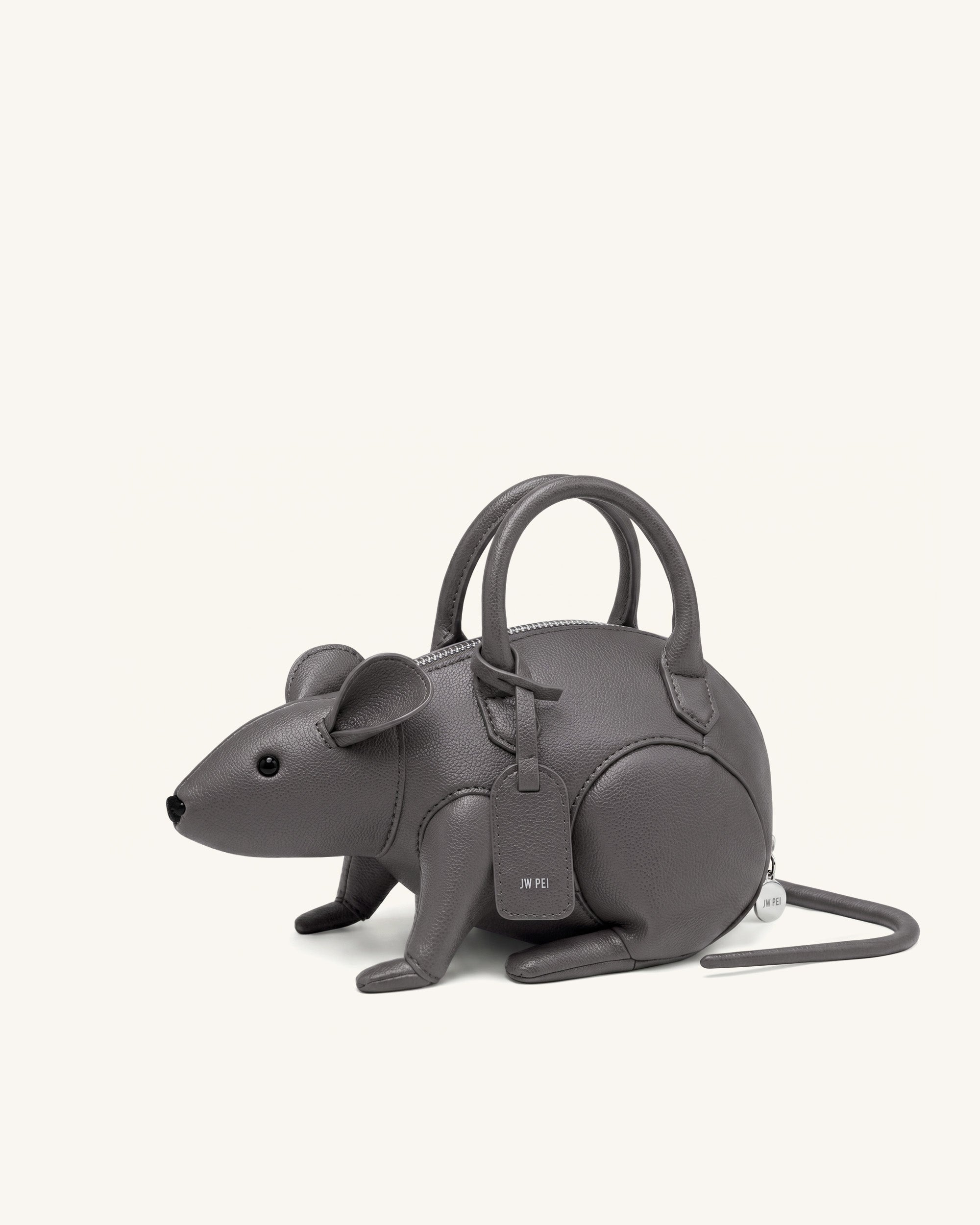 Mia Mouse Top Handle Bag - Black