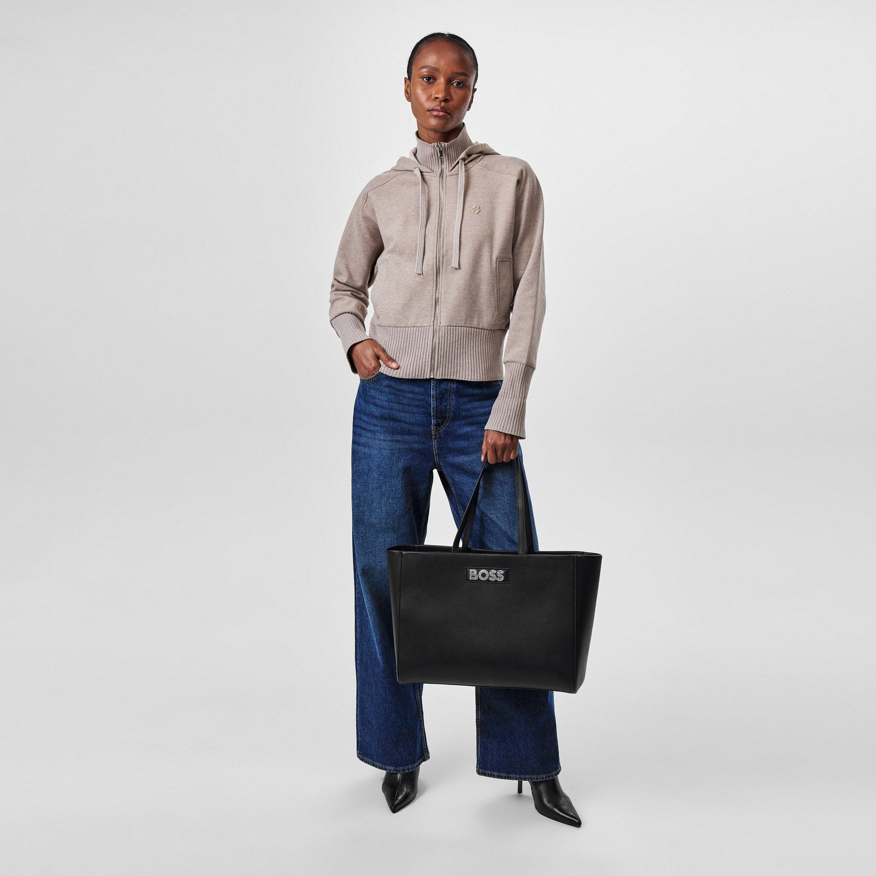 Women's Yona Tote Bag, Signature Logo