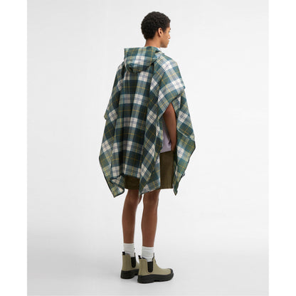 Tartan Water Resistant Hooded Poncho