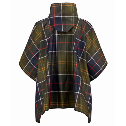 Tartan Water Resistant Hooded Poncho