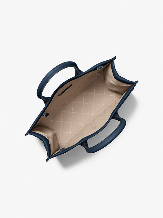 Mirella Medium Pebbled Leather Tote Bag