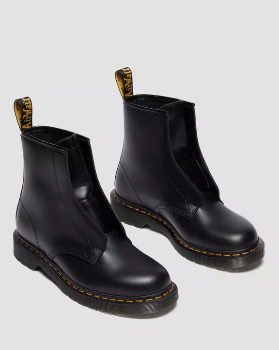 1460 LACELESS SMOOTH LEATHER SLIP ON BOOTS