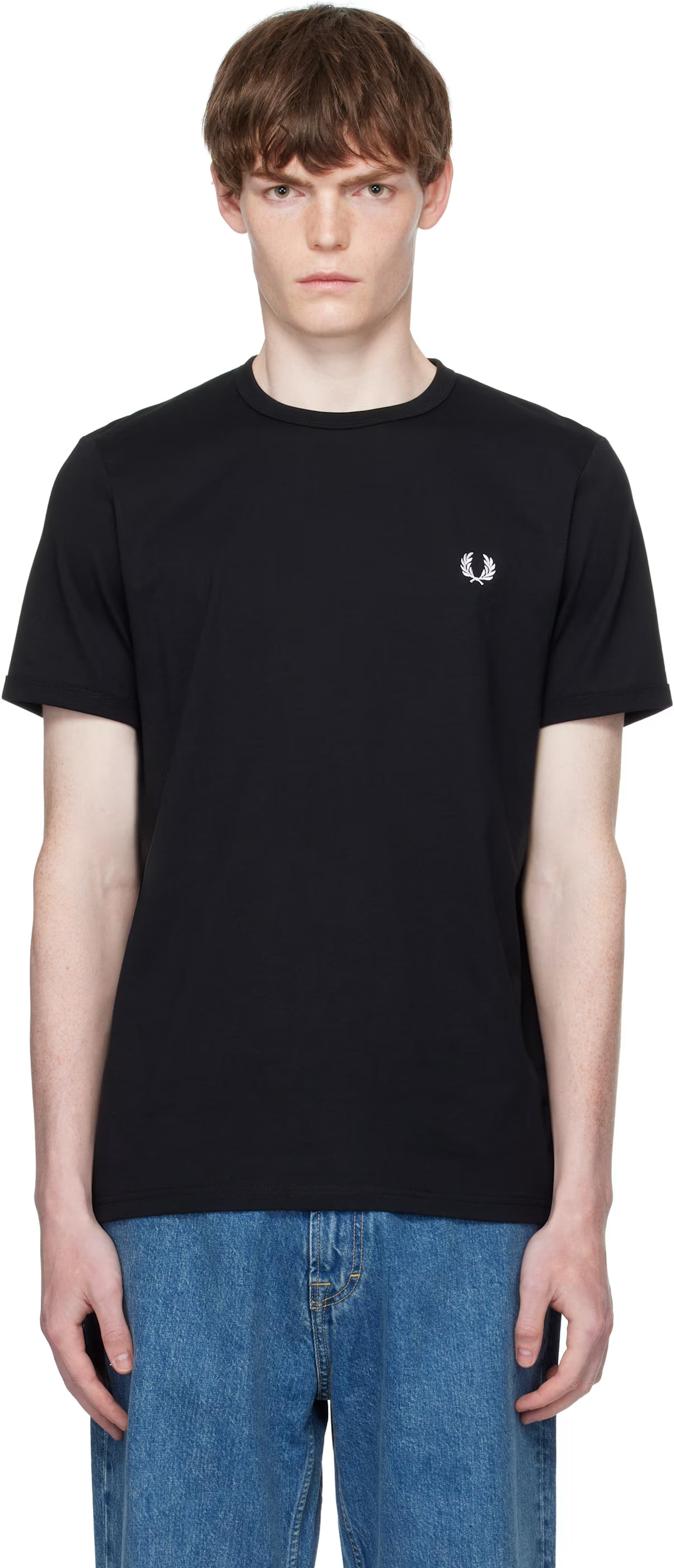 Black Ringer T-shirt