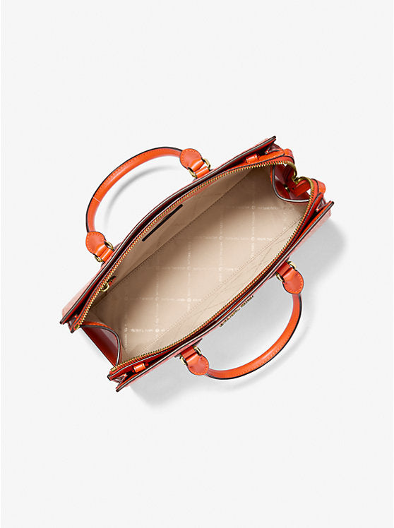 Sheila Medium Ombré Signature Logo Satchel