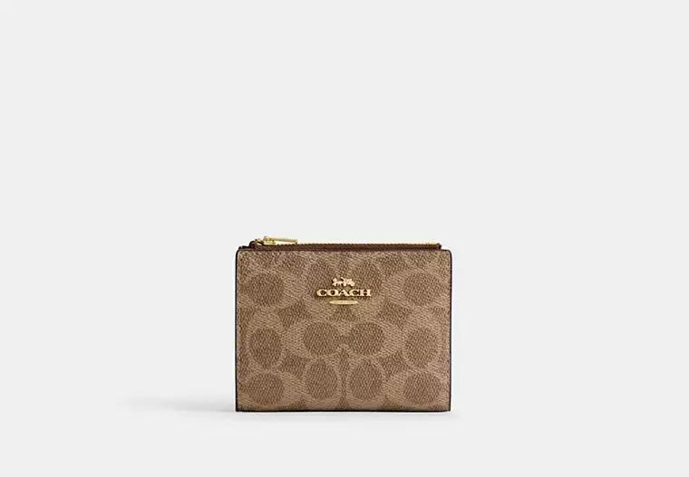 Coach Bifold Wallet In Signature Canvas - Wallets | Shop From The Mirage