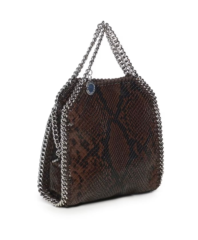 Brown Shoulder Bag with Magnetic Closure